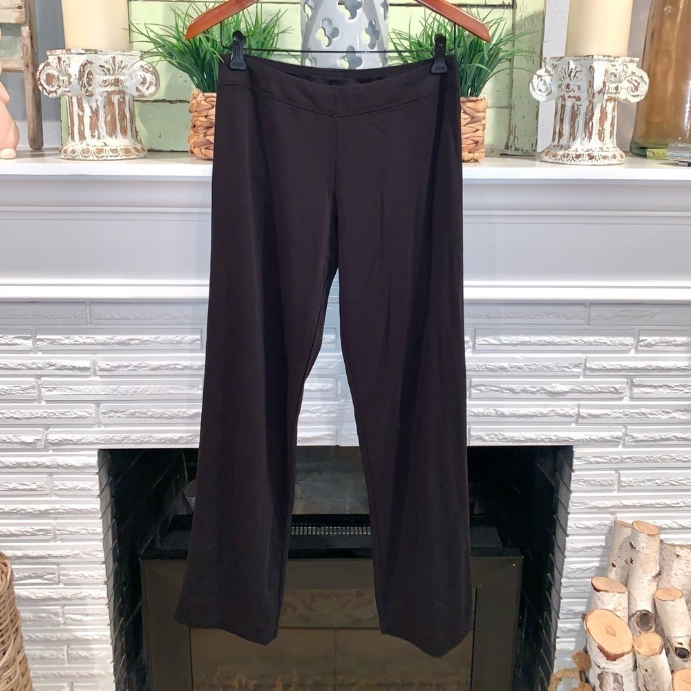 Patagonia Black Organic Cotton High Waist Wide Leg Casual Leggings Pants Small